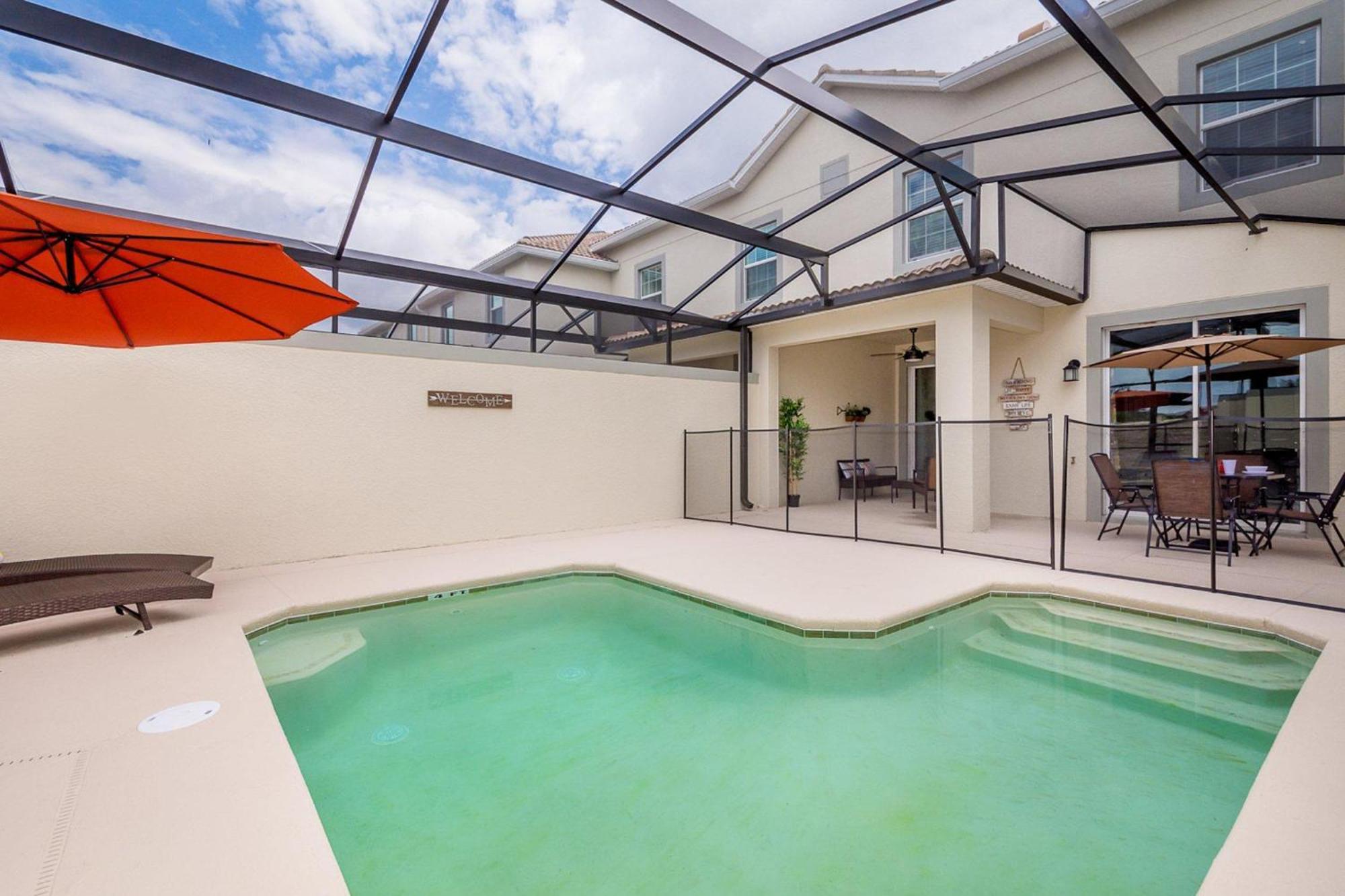 4929Gc Townhouse 4 Bedrooms & 3 Bathrooms + Pool Kissimmee Eksteriør billede